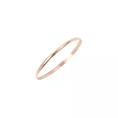 Pulsera Escalva de Oro 18k, modelo media caña hueca (L304 - 4mm 8,5g) - comprar online