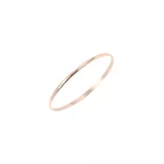 Pulsera Esclava de Oro 18k Bombe maciza - 4mm - comprar online