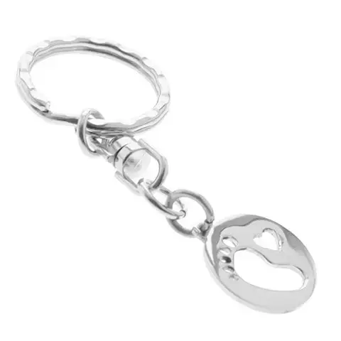 Llavero acero quirurgico Amo mi bebe 8 cm D&K (D13/1500) - comprar online