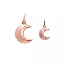 Dije Luna de Oro 18k (Rosado) - C007 1,5g