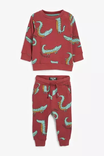 Conjunto Moletom Infantil | Crocodilo