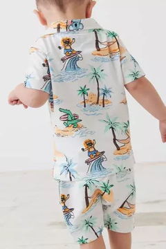 Conjunto Infantil Verão Polo Estampada - loja online