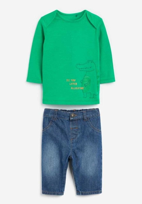 Conjunto Baby 2 peças | Jacaré