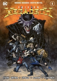 DC - ESPECIALES - BATMAN NOCHES OSCURAS: DEATH METAL #1 (Variant Megadeth)