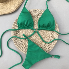 Conjunto Lana Argolas - verde Peter