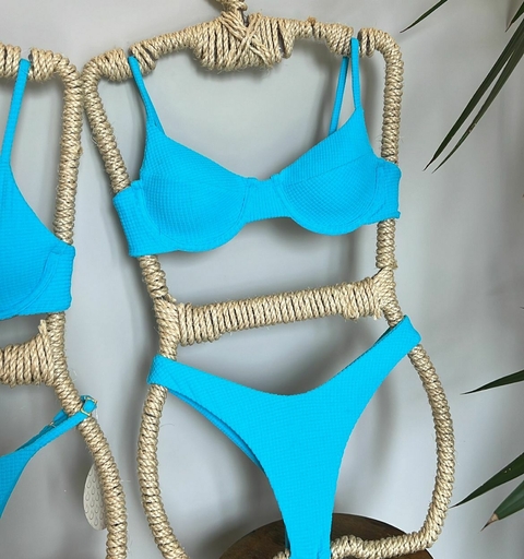 Conjunto Katia - azul Capri