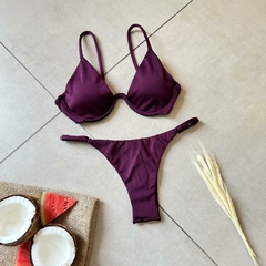 Conjunto Clara - roxo deluxe.