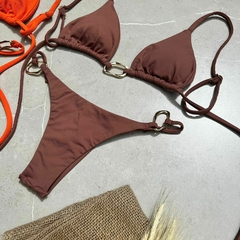 Conjunto Santorini - marrom