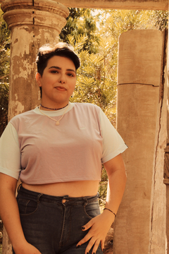 Cropped Candy Color ft. Caroá Lilás na internet