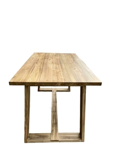 Mesa escandinava de álamo 160 x 80 x 78 cm - comprar online