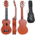 Ukulelê Soprano eletroacústico; GIANNINI - UKS-21 EL NS - loja online