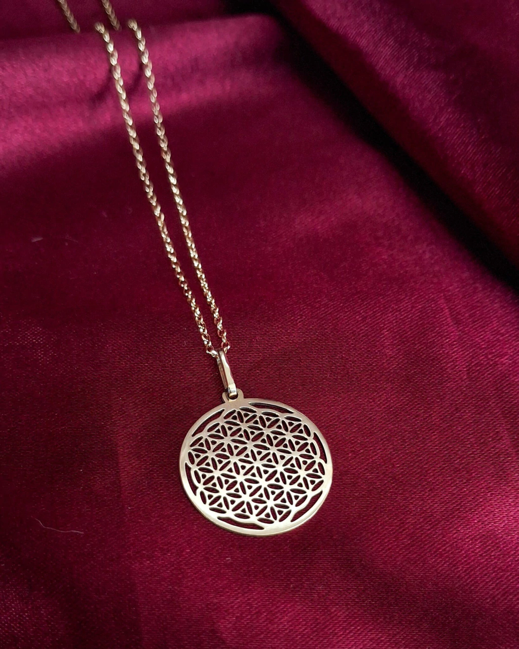 Pingente Mandala Flor da Vida