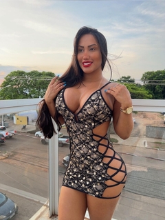 Vestido Nadine cordas - comprar online
