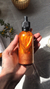 aceite bronceador con brillos