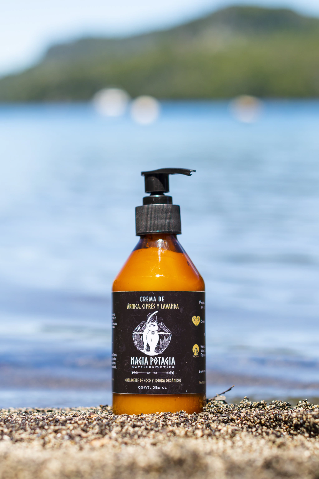 Crema corporal de Árnica, Ciprés y Lavanda