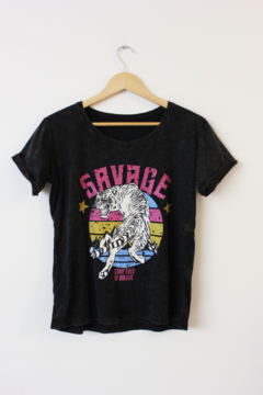 Remera Savage Tigre Canchero