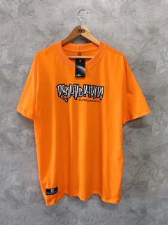 Camiseta DHB Laranja Grafite