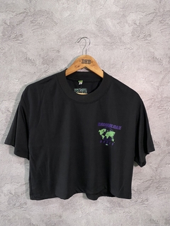 Cropped DHB Preto World - comprar online