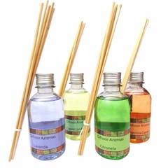 Difusor aromas de ambientes c/ varetas 250ml - Capim Limão