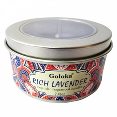 Vela perfumada aromática Goloka - Lavanda
