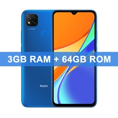 Xiaomi redmi 9c 3gb ram 64gb rom 13mp triplo câmera 5000mah bateria - loja online