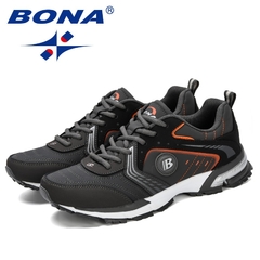 Bona tênis de corrida da moda respirável sapatos esportivos de corrida confortável