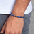 Pulseira Kobe De Pedra Natural Sodalita Azul - Key Design na internet
