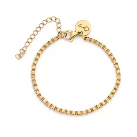 Pulseira Luna De Metal Dourado - Key Design