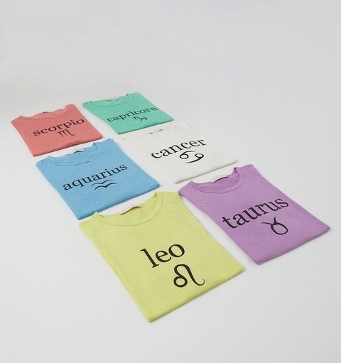 Camiseta zodíaco