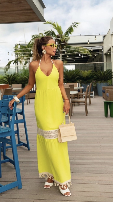 Vestido frente única