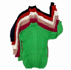 Trico com franjas Paris - comprar online