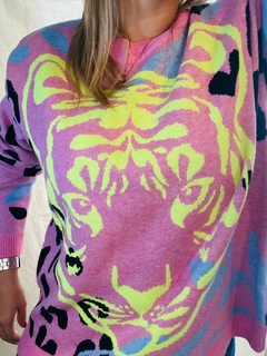 Sweater TIGRE ROSA - comprar online
