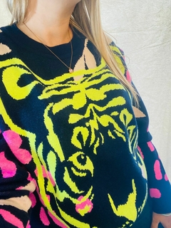 Sweater TIGRE AZUL NOCHE en internet