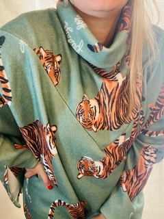 Sweater Poleron TIGRE GREEN en internet
