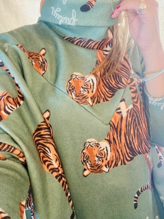 Sweater Poleron TIGRE GREEN - alöhomora