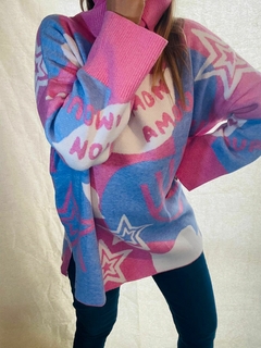 Sweater Poleron CORALIS - tienda online