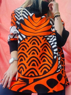 Sweater Poleron Piña Orange - comprar online