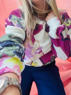 Buzo FLOR LILA - tienda online