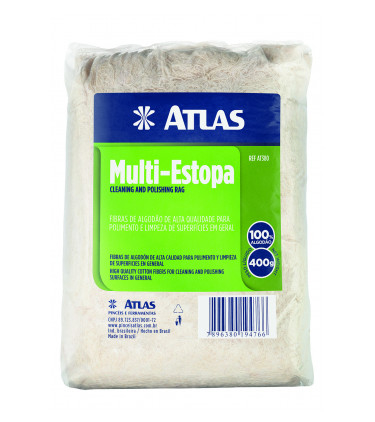 ATLAS ESTOPA MULTI ALGODAO 400G - C/1