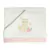 Toalha de Banho Bebê Gatinhos Off White 87x88 cm - Hug