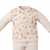 Trijunto Body Bebe Curto, Cardigan e Calça Aurora Rosa- Hug