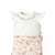 Conjunto Bebê Body Curto + Calça Saruel Aurora Rosa- Hug - loja online