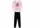 Conjunto Moletom Infantil Feminino Gatos/Rosa- Bicho Bagunça - comprar online