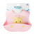 Babador de Silicone Bebê Ajustável Rosa Girafa - Pimpolho - comprar online