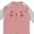 Macacão Longo para Bebê Bordado Menina Plush Rosa -Ralakids - comprar online