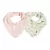 Kit Com 2 Babadores Bebê Bandana Gatinhos Rosa - Hug