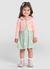 Vestido Infantil Meia Malha Bolero Moletinho Menina-Brandili - comprar online