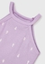 Camiseta Regata Infantil Menina em Ribana Roxo - Hering na internet