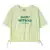 Blusa Infantil Menina Manga Curta Amarração Verde - Hering