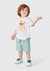 Camiseta Infantil Menino Toddler Polvo Off White - Hering - Lilifish Baby & Kids - Loja Online de Produtos Para Bebê e Criança